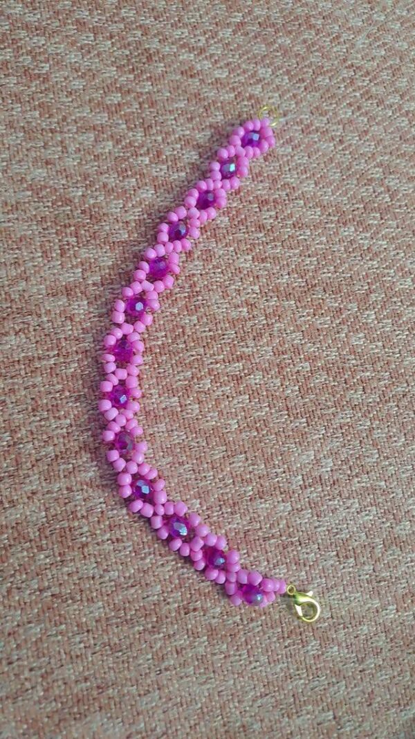 Pink Beads Bracelets